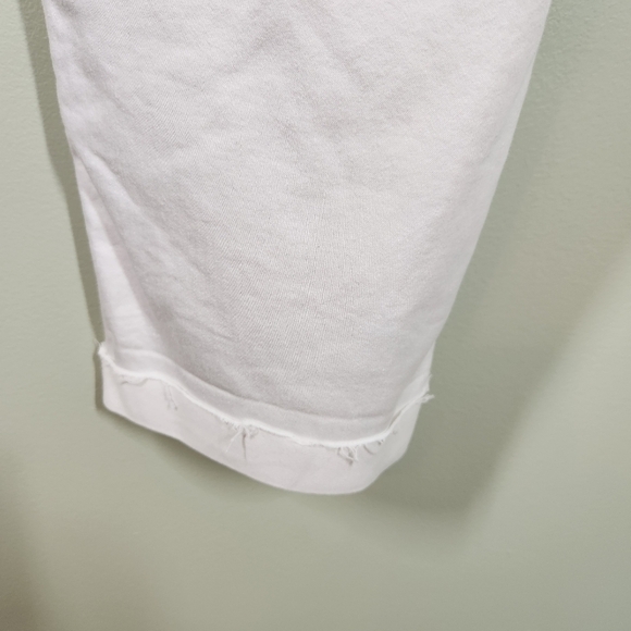 C Est 1946 White Denim Jean Capris, sz 18 - Picture 5 of 9